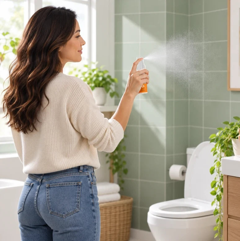 Step 3: freshen the room afterward